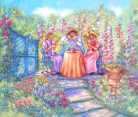 Garden Tea Party Fine Art Print