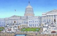 Capitol Building, Washington DC Fine Art Print
