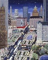 Looking Down Fifth Avenue Fine Art Print