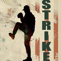 Baseball Urban Art 2 Fine Art Print