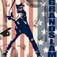 Vintage Baseball Sign 6 Fine Art Print