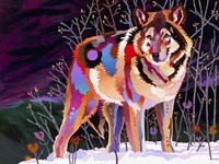 Night Wolf Fine Art Print
