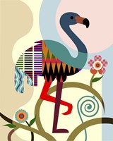 American Flamingo Fine Art Print