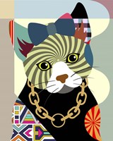 Hipster Kitty Fine Art Print