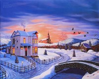 Christmas in the Country #3 Fine Art Print