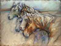 Five Horses Fine Art Print