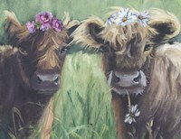 Windswept Floral Crowns Fine Art Print