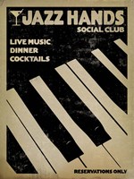 Jazz Hands Fine Art Print