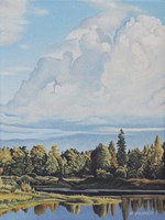 Autumn Clouds Fine Art Print