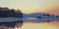 Piper's Lagoon Sundown Fine Art Print