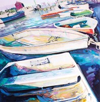 Rockport Boats Fine Art Print