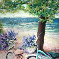 Bikes & Bridge Fine Art Print