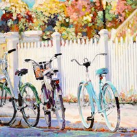 Bikes I Fine Art Print