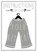 Laundry Pants Fine Art Print