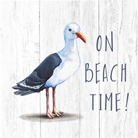 On Beach Time Fine Art Print