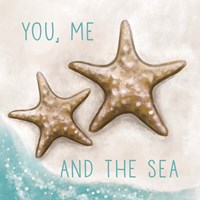 You, Me and the Sea Fine Art Print
