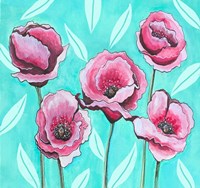Pink Poppies III Fine Art Print