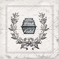 Wash and Fold Framed Print