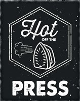 Hot off the Press Framed Print