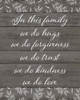 Family Rules Fine Art Print