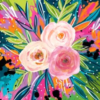 Pink Floral II Fine Art Print