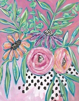 Floral Dots Fine Art Print