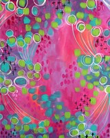 Painted Canvas IV Fine Art Print