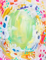 Painted Canvas V Fine Art Print