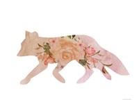 Meadow Flora Fox Fine Art Print