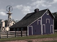Blue Barn Fine Art Print