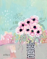 Dots & Flowers Fine Art Print