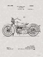 Harley Patent Fine Art Print