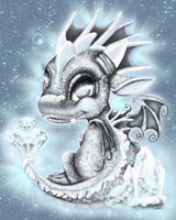 Diamond  Lil Dragonz Fine Art Print
