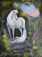 The Wise Unicorn Fine Art Print