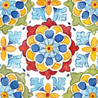 Turkish Tile I Fine Art Print