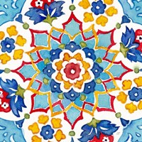 Turkish Tile II Fine Art Print