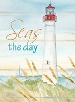 East Coast Lighthouse portrait II-Seas the day Fine Art Print