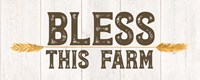 Farm Life Panel III-Bless this Farm Fine Art Print