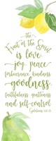 Fruit of the Spirit vertical I-Fruit Fine Art Print