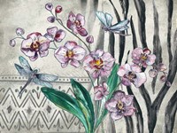 Boho Orchid landscape Fine Art Print