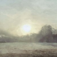 Sun through Mist Fine Art Print