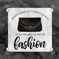 Fashion Humor IX-Sense of Fashion Fine Art Print