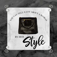 Fashion Humor XII-By Her Style Fine Art Print