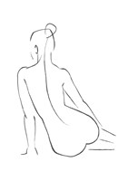 Line Art Figure IV Fine Art Print