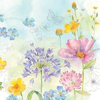 Wildflower Mix II Fine Art Print