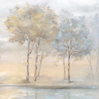 Serene Scene Trees II Fine Art Print