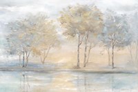 Serene Scene Trees Landscape Fine Art Print