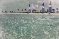 Beach Scene II Fine Art Print