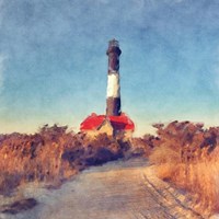 Fire Island Light Fine Art Print