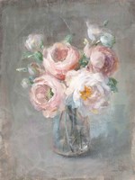 Pale Summer Blooms II Framed Print